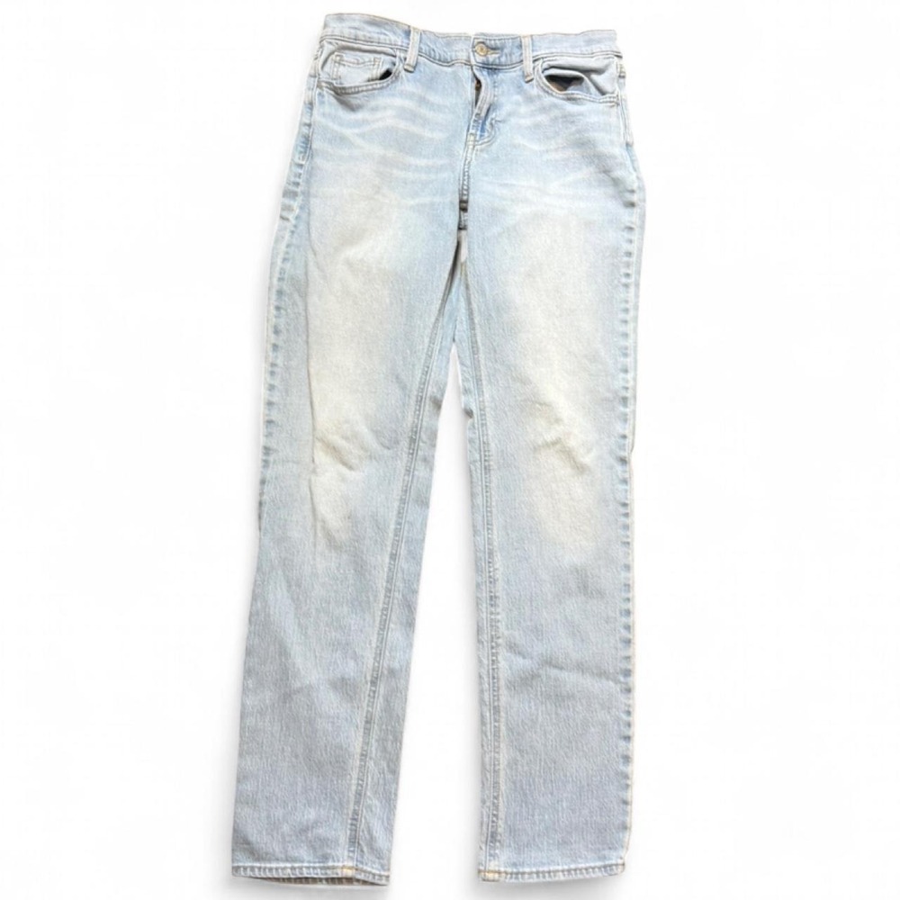 Old Navy Mid Rise "Wow" Boyfriend Straight‎ Leg Jeans, Women's Size 6